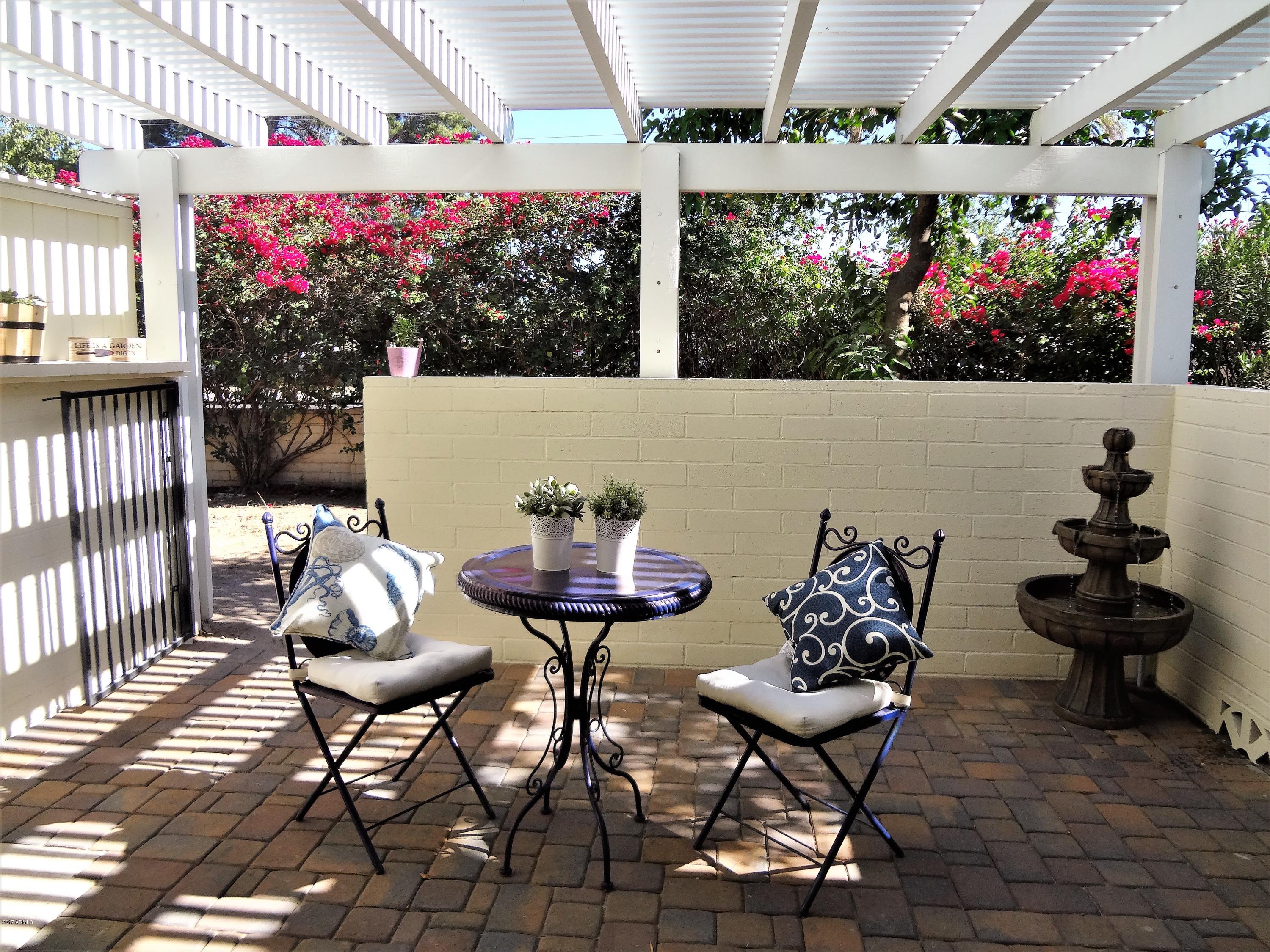 6003 North 10th Way Phoenix, AZ 85014 - Photo 31 of 37 Back Patio