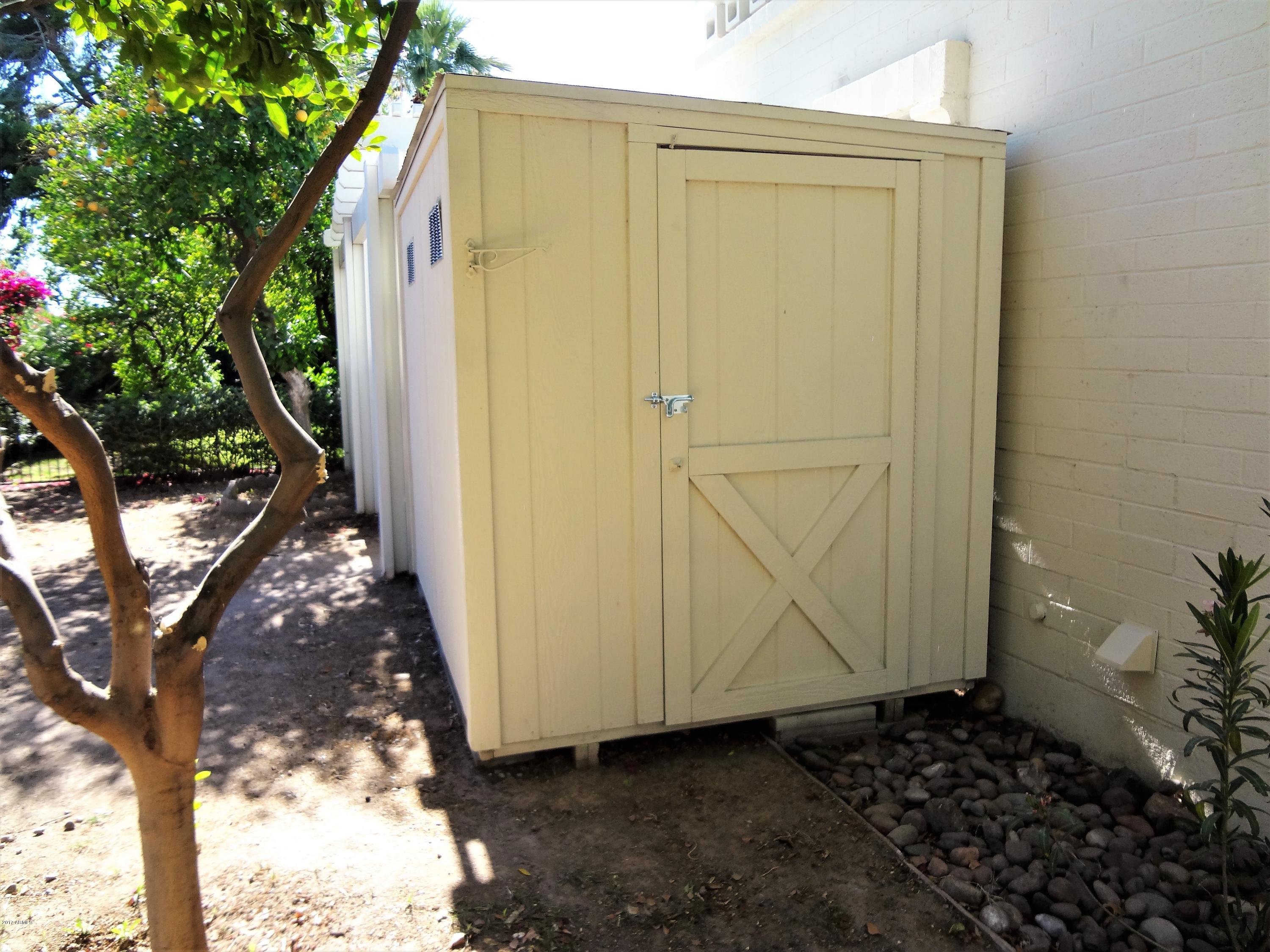 6003 North 10th Way Phoenix, AZ 85014 - Photo 36 of 37 Storage Shed