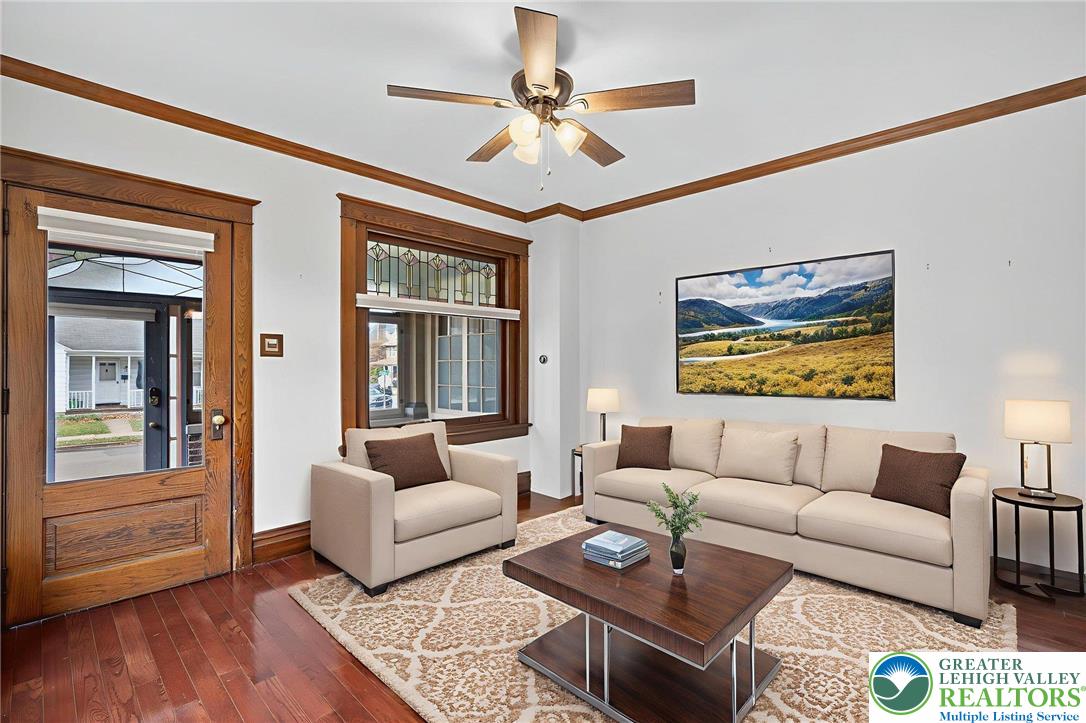 1036 Maple Street Bethlehem, PA 18018 - Photo 10 of 48 a living room with furniture and a window