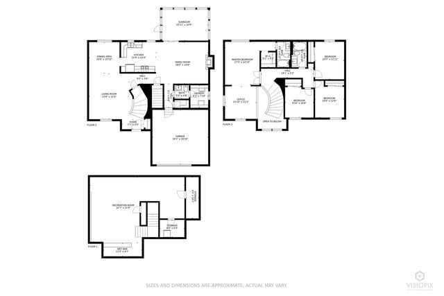 a picture of a floor plan