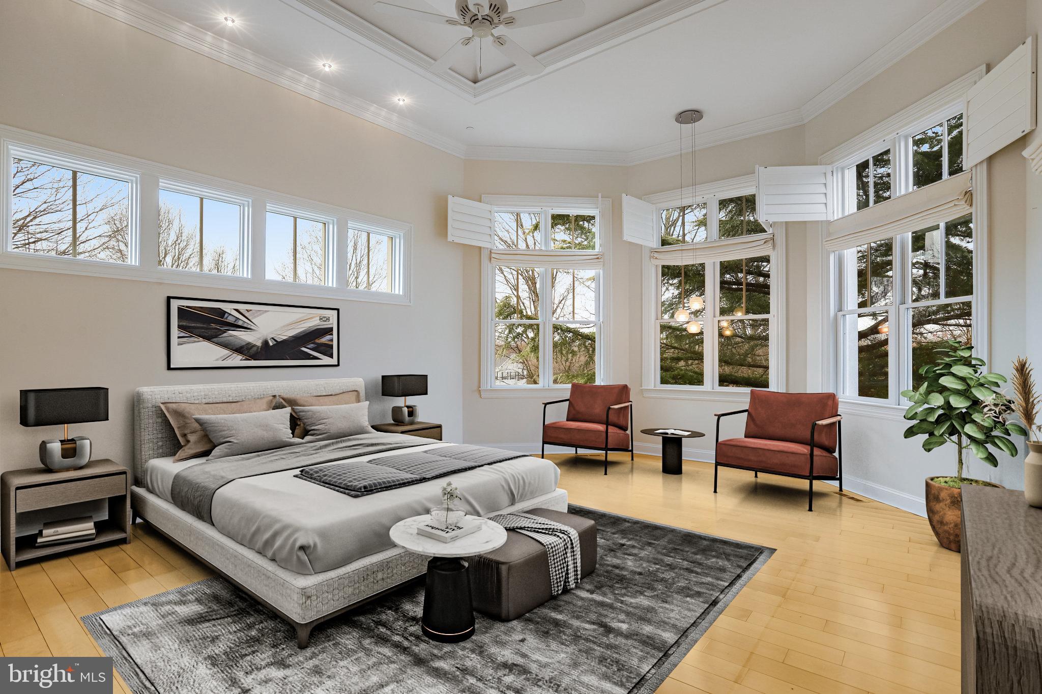 21612 Ripplemead Drive Gaithersburg, MD 20882 - Photo 12 of 39 a living room with furniture ceiling fan and a rug