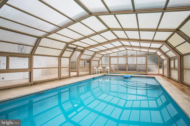 a view of a swimming pool