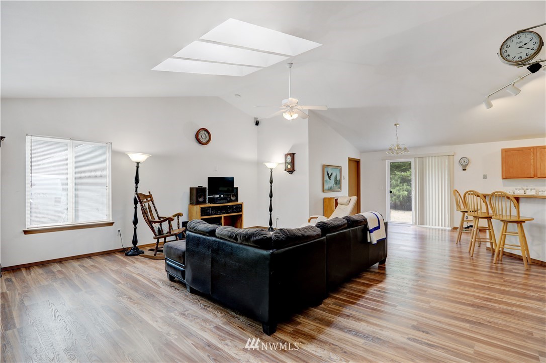 46040 Southeast Edgewick Road North Bend, WA 98045 - Photo 5 of 19 a living room with furniture and a wooden floor