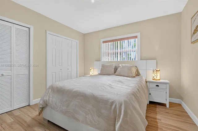 a view of a swimming pool with an outdoor space