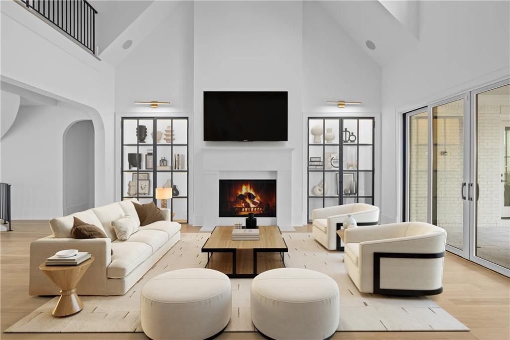 10210 Cedar Ridge Drive Milton, GA 30004 - Photo 9 of 24 a living room with furniture fireplace and window