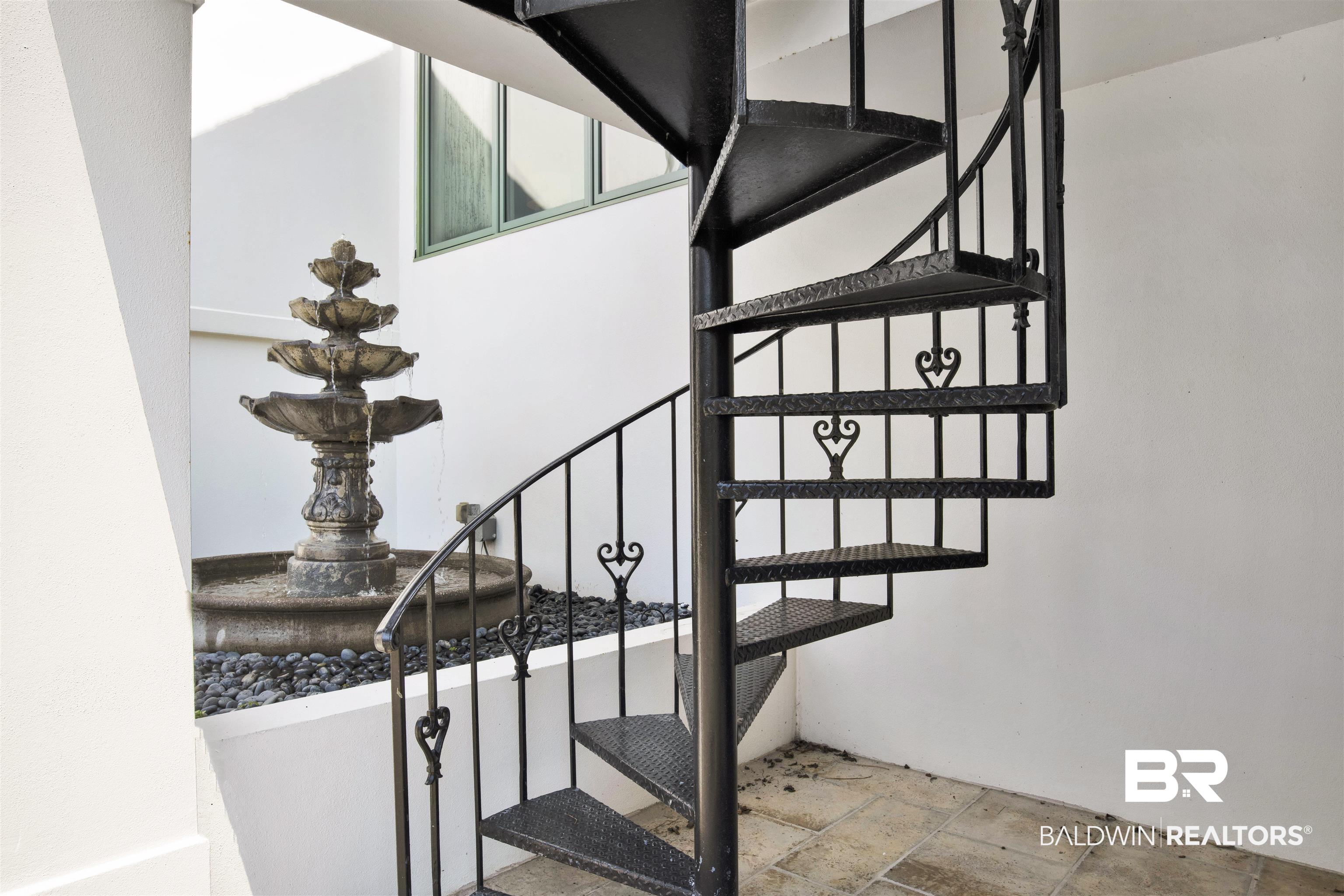 3816 Austill Lane Mobile, AL 36608 - Photo 57 of 80 Stairway featuring stone tile floors