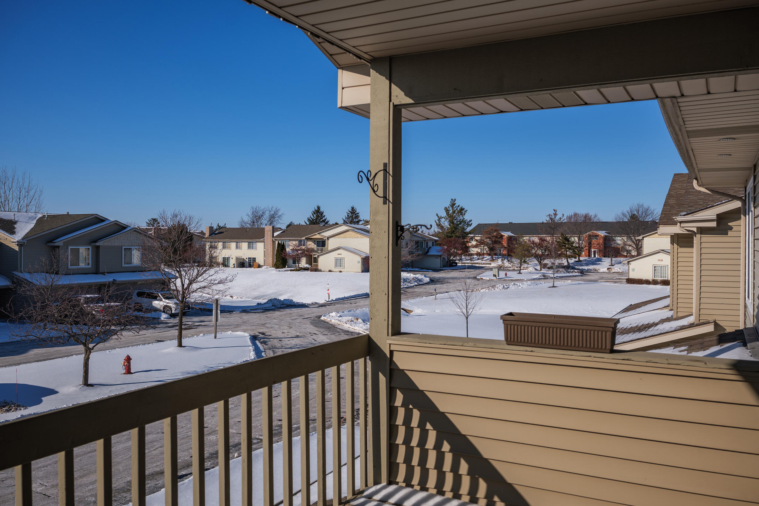9920 74th Street, Unit F Kenosha, WI 53142 - Photo 22 of 31 Balcony View