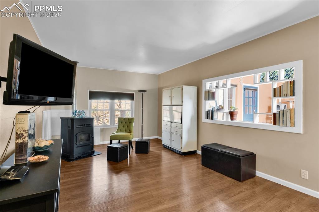 5796 County Rd CC108 Colorado City, CO 81019 - Photo 23 of 48 a living room with furniture and a flat screen tv