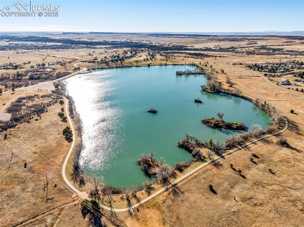 5796 County Rd CC108 Colorado City, CO 81019 - Photo 44 of 48 an aerial view of ocean beach and residential houses with outdoor space