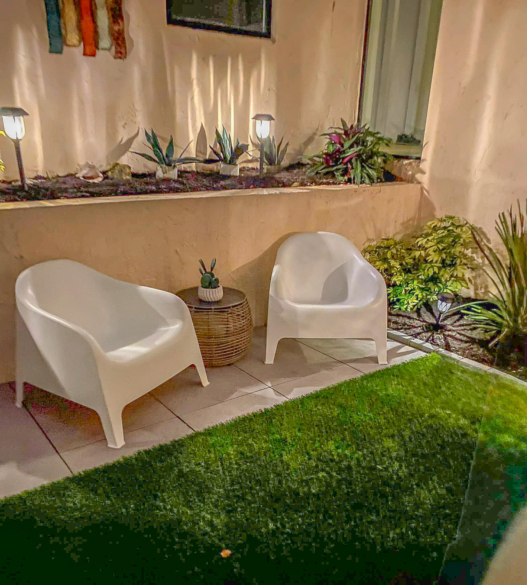 5523 Constant Spring Terrace, Unit 222 Lauderhill, FL 33319 - Photo 17 of 60 a front view of a house with backyard and sitting area