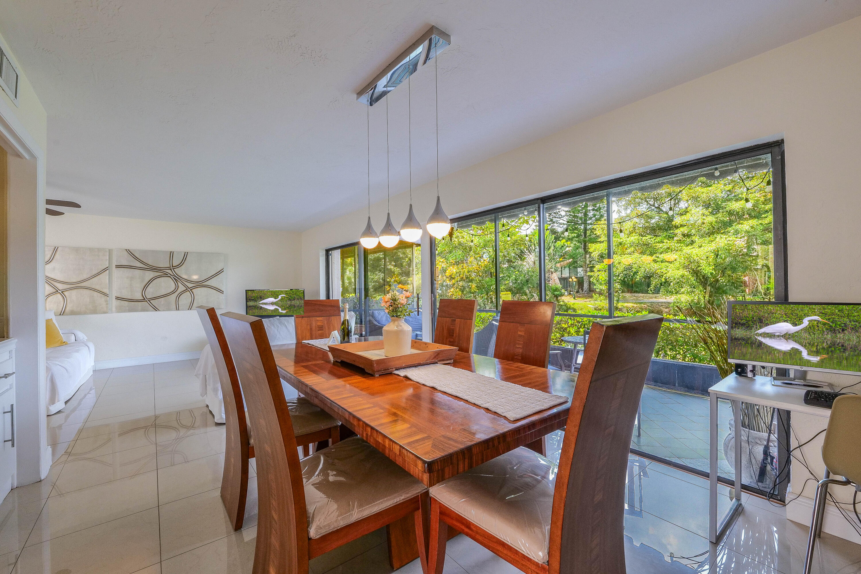 5523 Constant Spring Terrace, Unit 222 Lauderhill, FL 33319 - Photo 9 of 60 a view of a dining room with furniture window and outside view