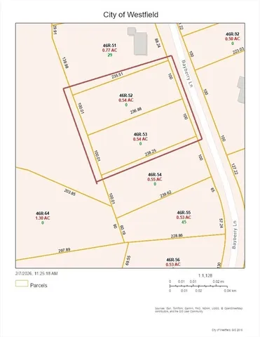 $195,000 | Lot 52-53 Bayberry Lane, Westfield, MA 01085