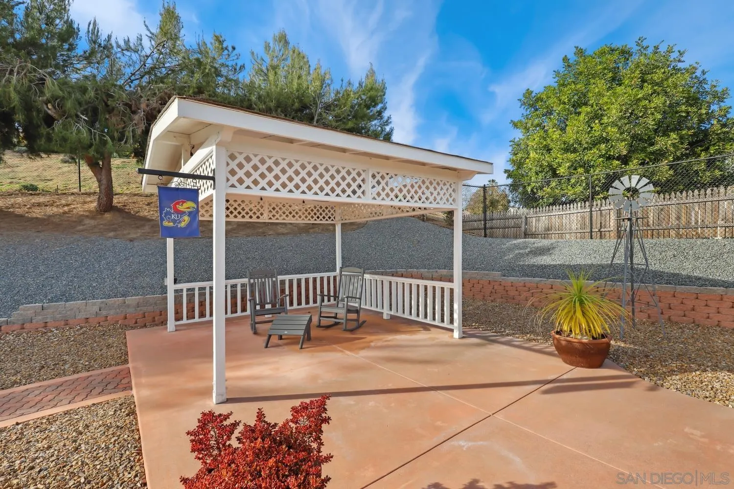 1783 Palomares Road Fallbrook, CA 92028 - Photo 31 of 40 a view of a chair and table in the patio