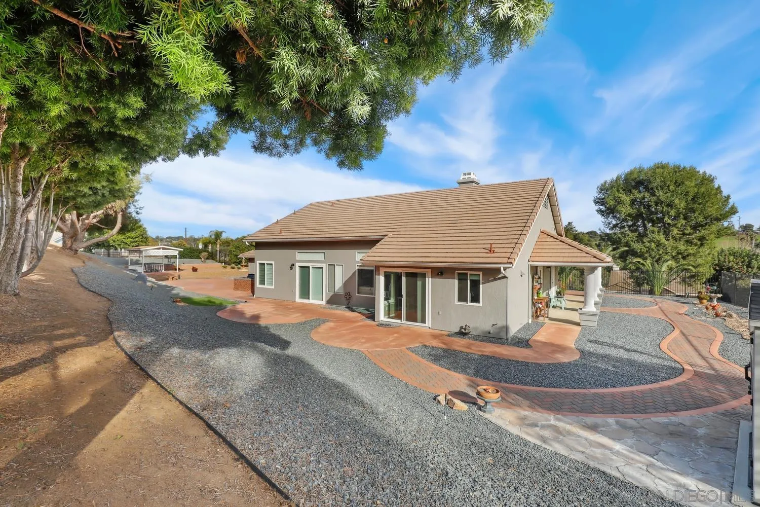 1783 Palomares Road Fallbrook, CA 92028 - Photo 33 of 40 a front view of a house with a yard