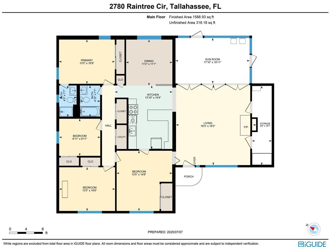2780 Raintree Circle Tallahassee, FL 32308 - Photo 41 of 47 Gallery Image 41