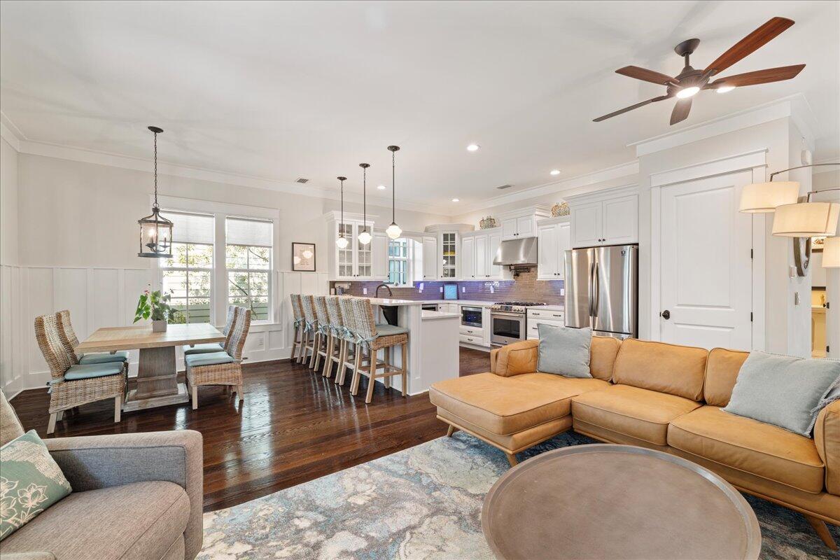 97 Nickajack North Santa Rosa Beach, FL 32459 - Photo 15 of 63 Open Living/Dining/Kitchen
