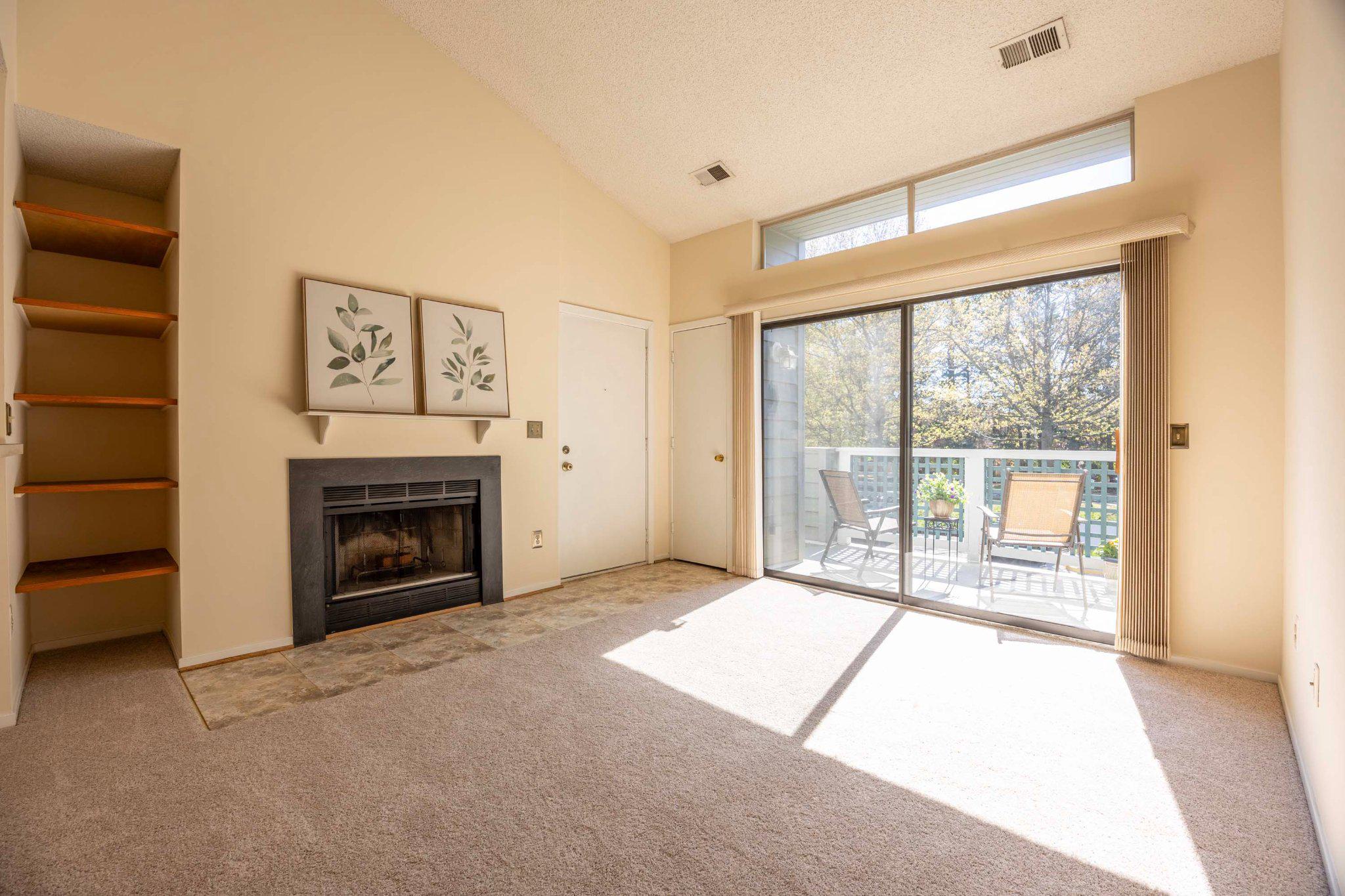 11703 Summerchase Circle, Unit B Reston, VA 20194 - Photo 5 of 22 Vaulted ceilings create a bright and airy space