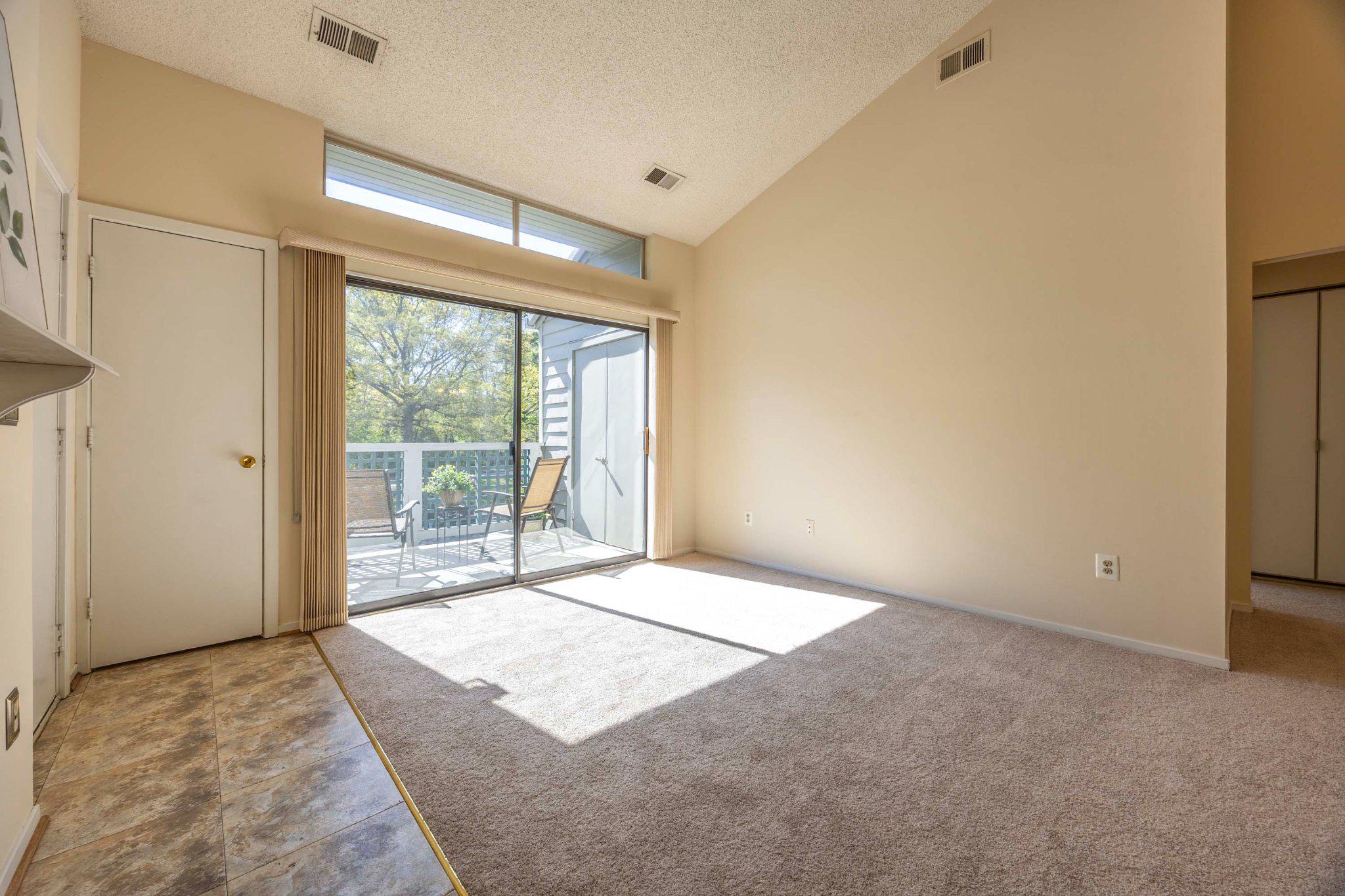 11703 Summerchase Circle, Unit B Reston, VA 20194 - Photo 6 of 22 Living area is drenched in afternoon sun