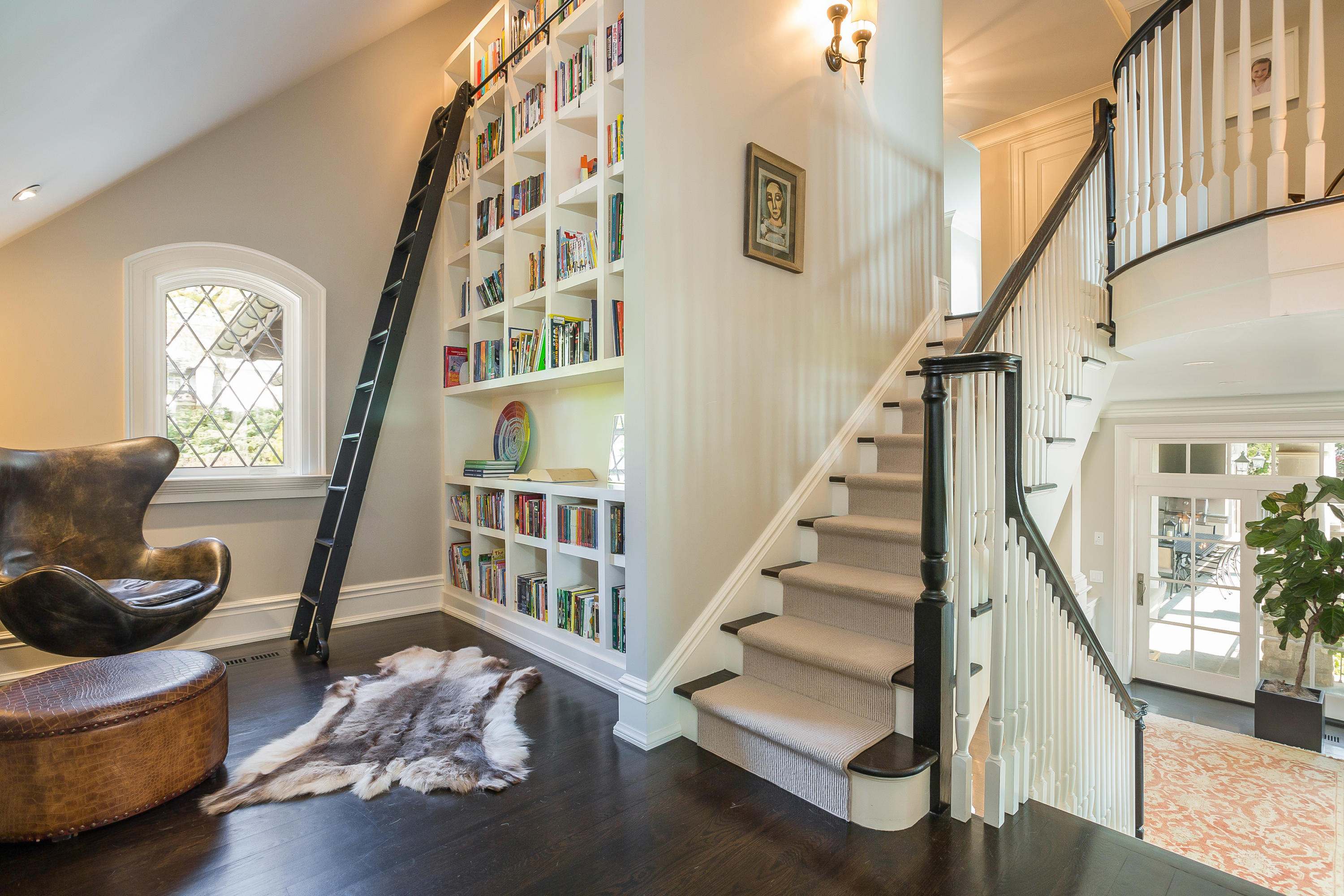 8 N Road Darien, CT 06820 - Photo 39 of 68 a view of entryway and hall with wooden floor