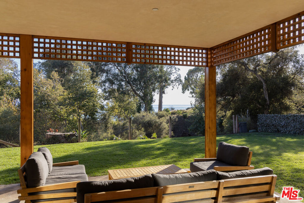 2937 Padaro Lane Carpinteria, CA 93013 - Photo 10 of 32 a view of a garden from a patio