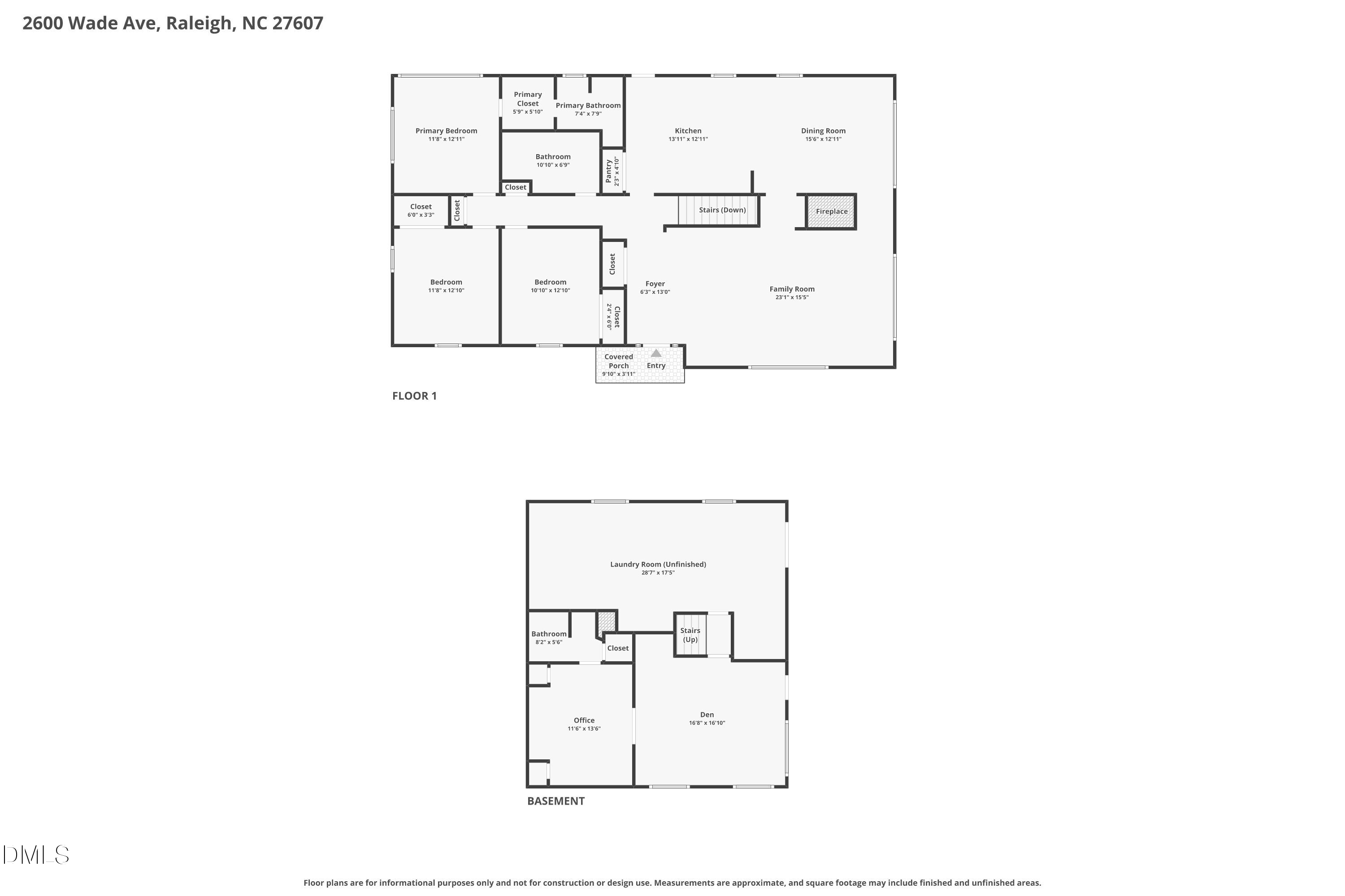 2600 Wade Avenue Raleigh, NC 27607 - Photo 29 of 31 a picture of a floor plan
