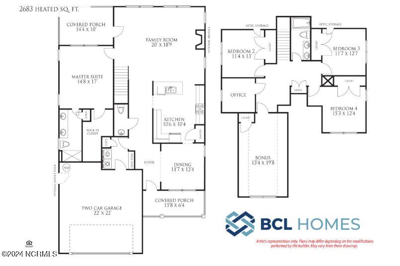 357 Talbert Drive Rocky Point, NC 28457 - Photo 37 of 37 addison floor plan