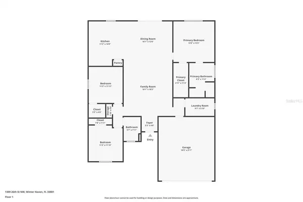 $2,100 | 1309 26th Street Northwest, Winter Haven, FL 33881