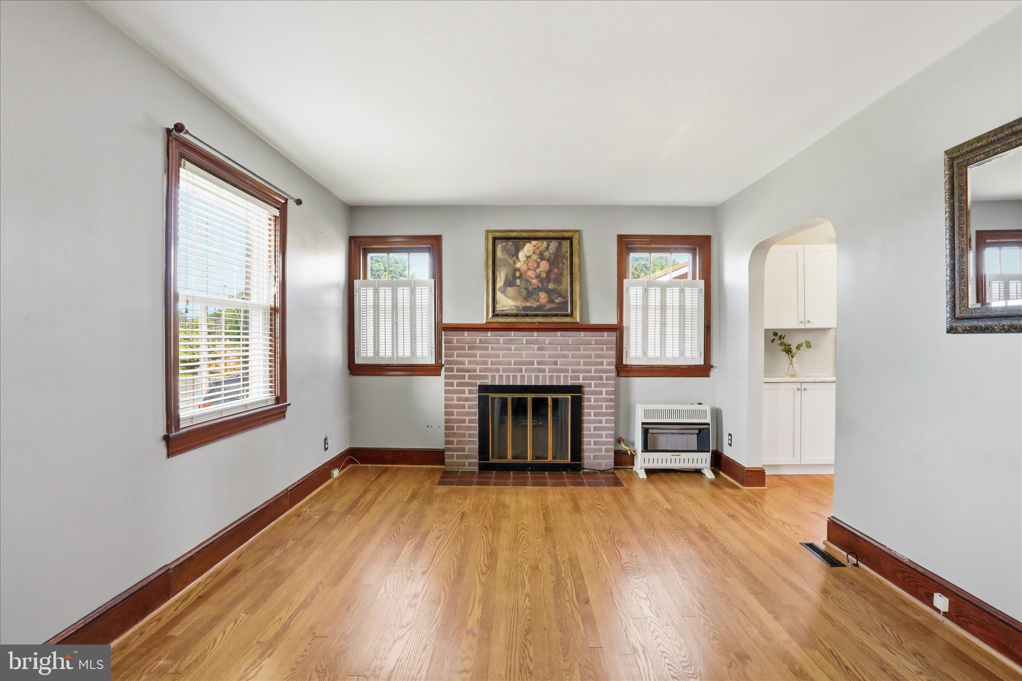 605 Stockton Road Front Royal, VA 22630 - Photo 15 of 54 Living room w FP -electric insert & propane heater