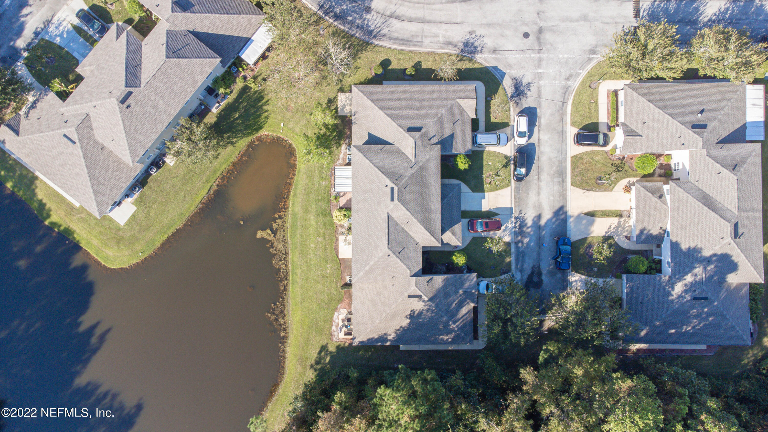 500 South Steel Bridge Road, Unit 3 St. Johns, FL 32259 - Photo 40 of 43 an aerial view of residential houses with outdoor space