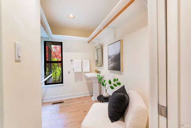 a view of a entryway