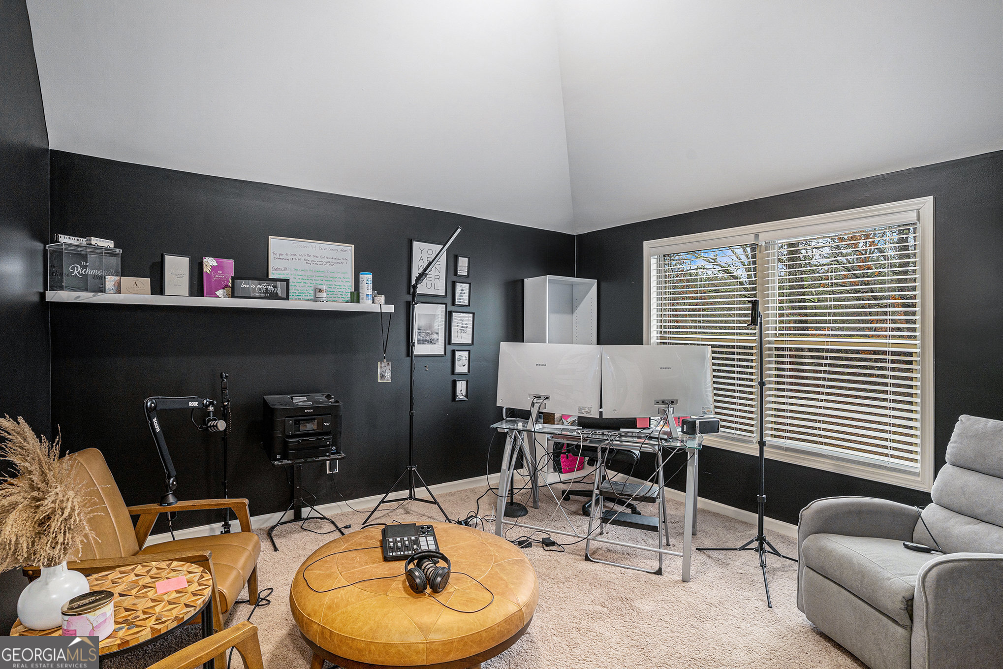 121 Amelia Way Ellenwood, GA 30294 - Photo 24 of 31 a dining room with furniture and a window