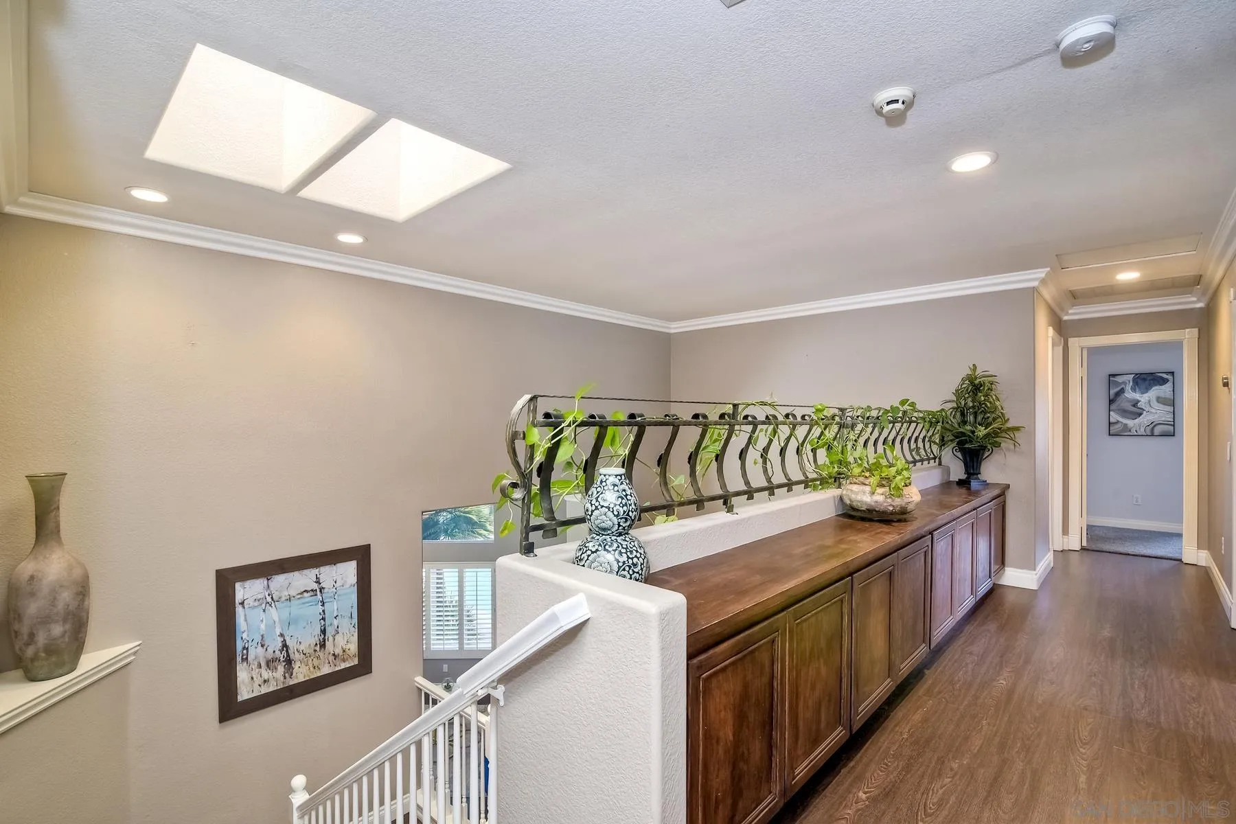 3670 Sutter Court Oceanside, CA 92056 - Photo 19 of 43 a kitchen with counter top space and wooden floor