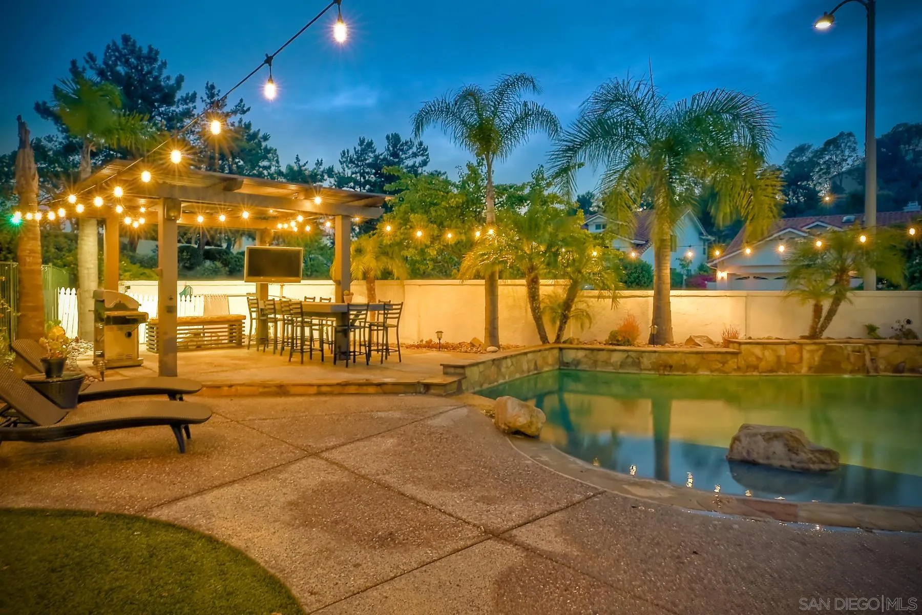 3670 Sutter Court Oceanside, CA 92056 - Photo 35 of 43 a view of a swimming pool with an outdoor seating