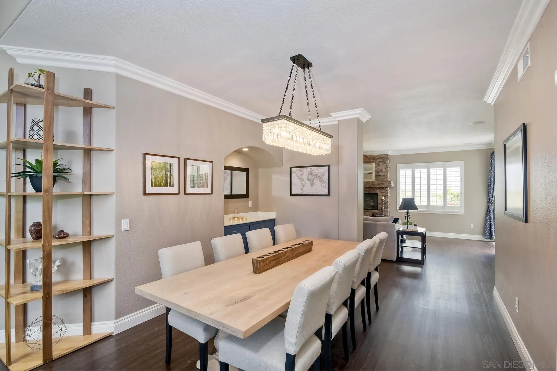 3670 Sutter Court Oceanside, CA 92056 - Photo 10 of 43 a view of a dining room with furniture and wooden floor