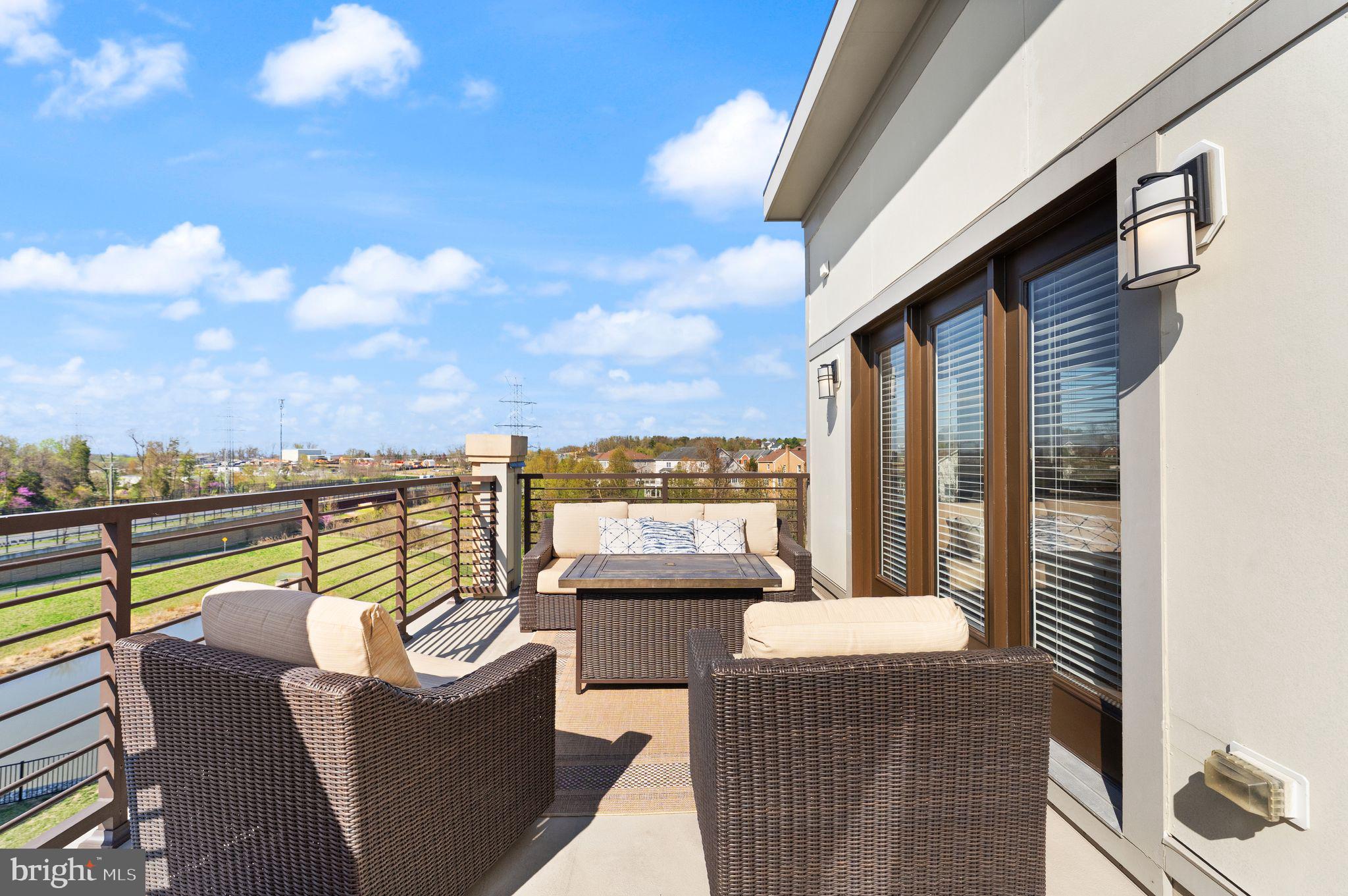 20052 Old Line Terrace Ashburn, VA 20147 - Photo 48 of 67 Upper level terrace with great view.