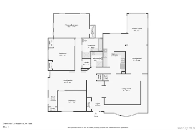 $1,298,000 | 219 Narrow Lane, Woodmere, NY 11598