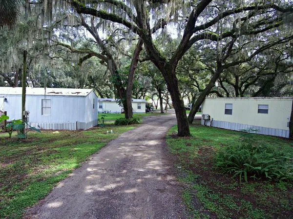 a view of a back yard