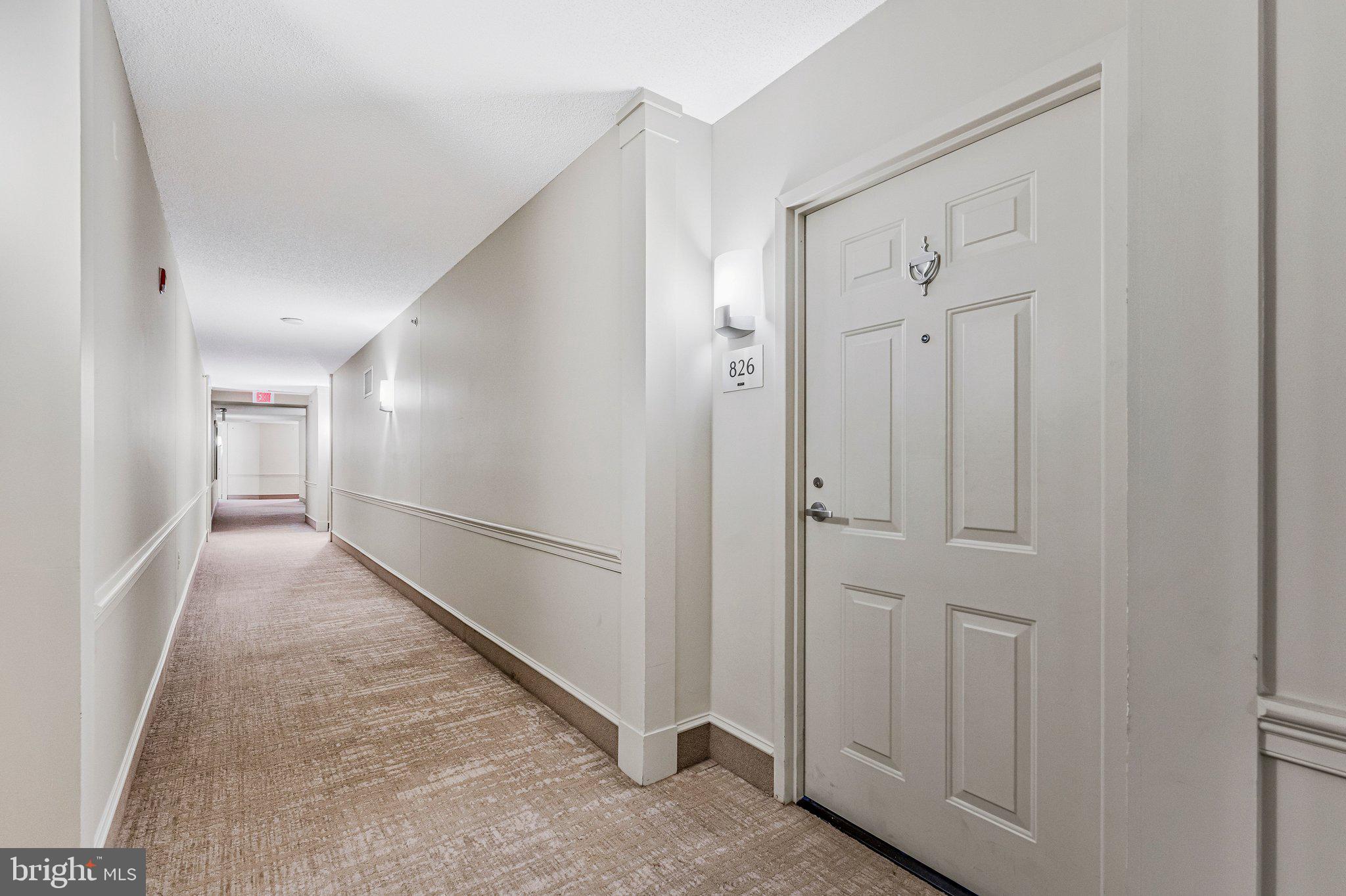 11800 Sunset Hills Road, Unit 826 Reston, VA 20190 - Photo 27 of 61 Interior hallway access to unit