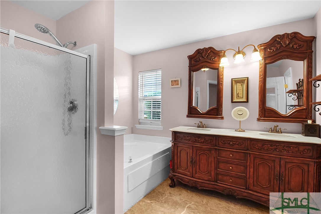 218 Pampas Drive Pooler, GA 31322 - Photo 8 of 50 Primary Bath