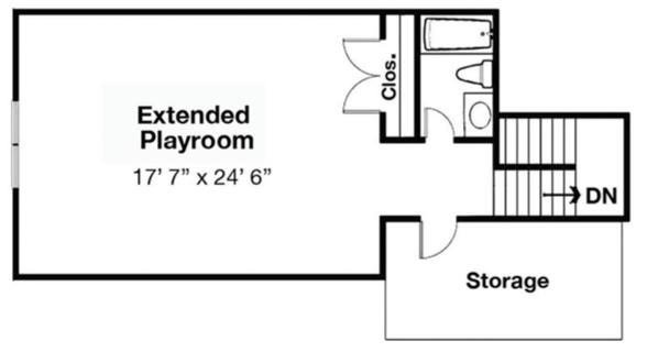 8023 Mckayla Road Summerville, SC 29483 - Photo 5 of 5 Caldwell Playroom Floor Plan