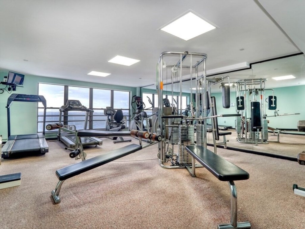 3 Seal Harbor Road, Unit 744 Winthrop, MA 02152 - Photo 26 of 30 a view of a room with gym equipment