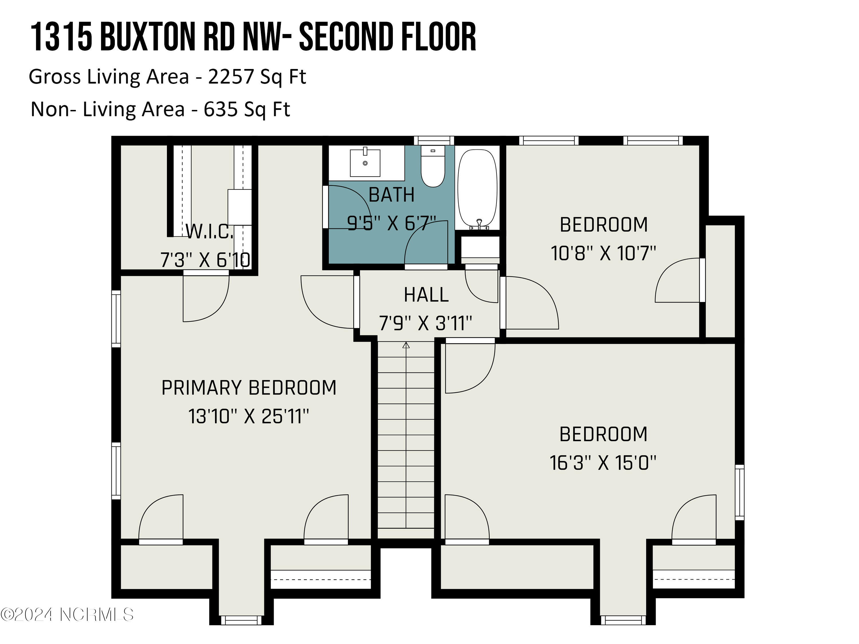 1315 Buxton Road Northwest Wilson, NC 27896 - Photo 35 of 35 1315_buxton_rd_nw-_second_floor