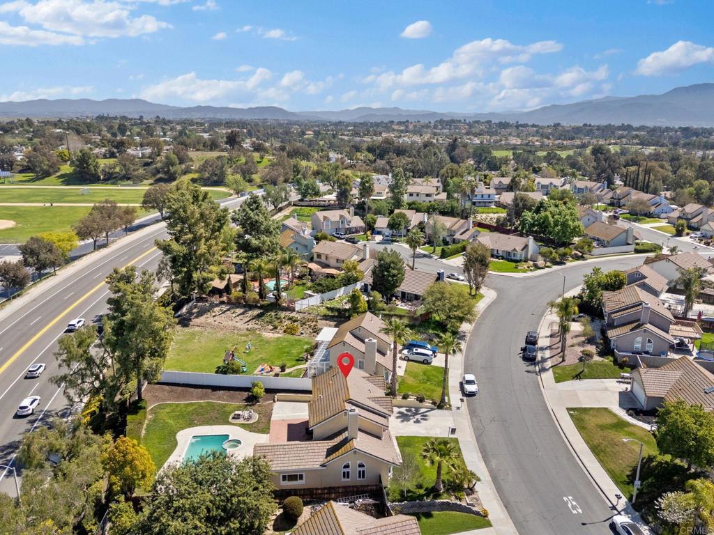 41910 Humber Drive Temecula, CA 92591 - Photo 40 of 40 an aerial view of residential houses with outdoor space and ocean view