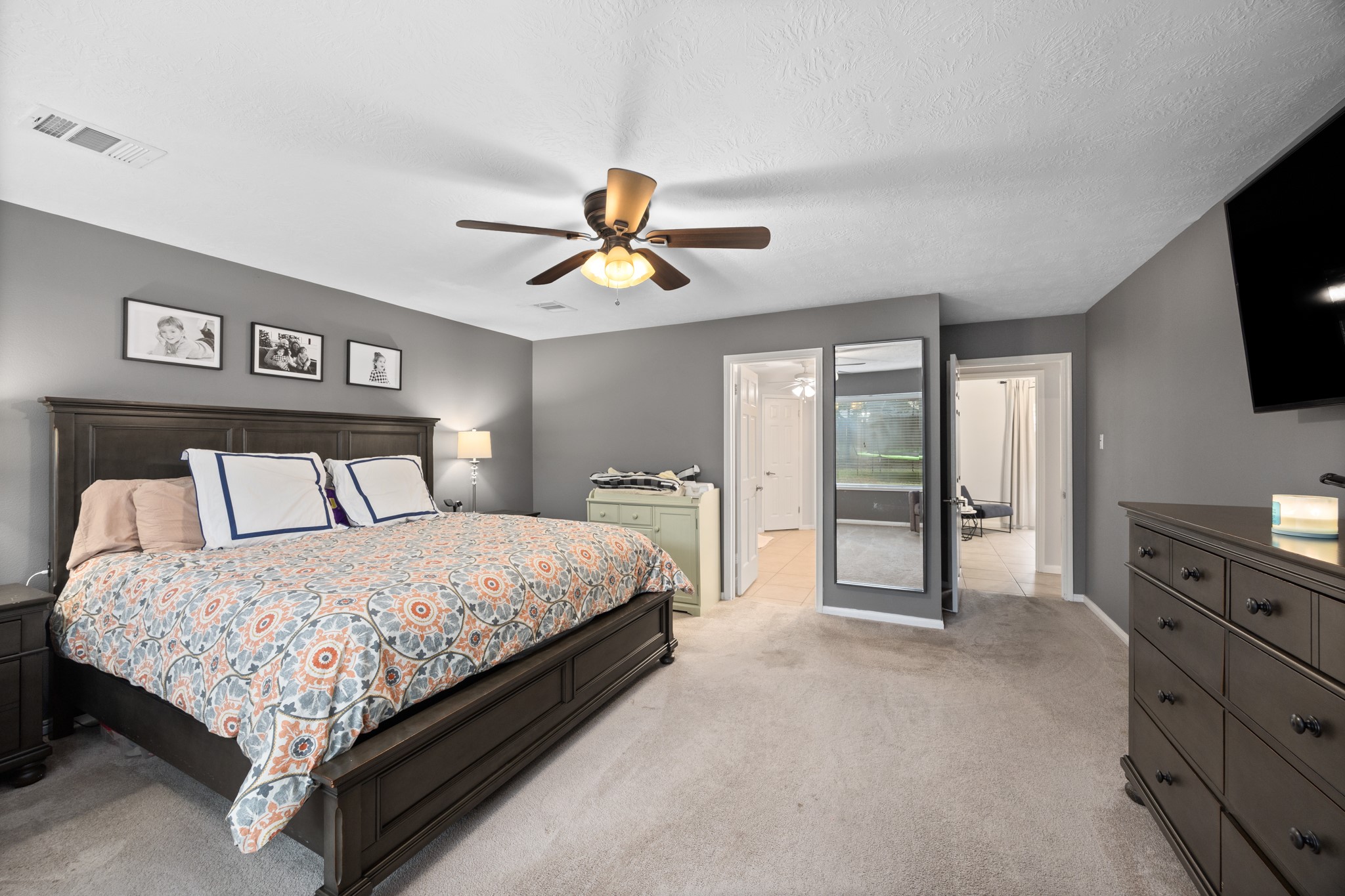 9123 Herts Road Spring, TX 77379 - Photo 25 of 40 Another look at the master bedroom
