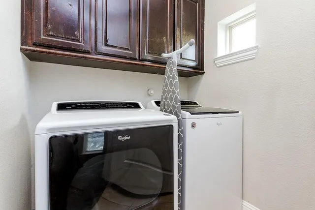 a view of washer and dryer