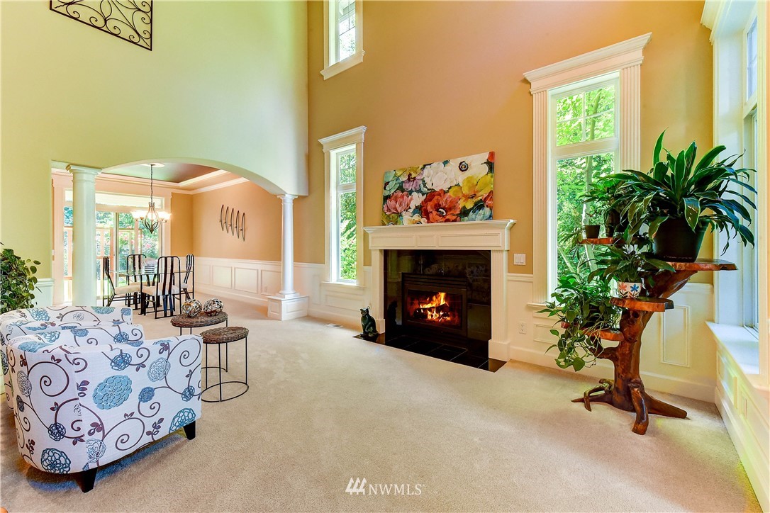 3704 Maple Road Lynnwood, WA 98037 - Photo 4 of 30 a living room with furniture and a fireplace