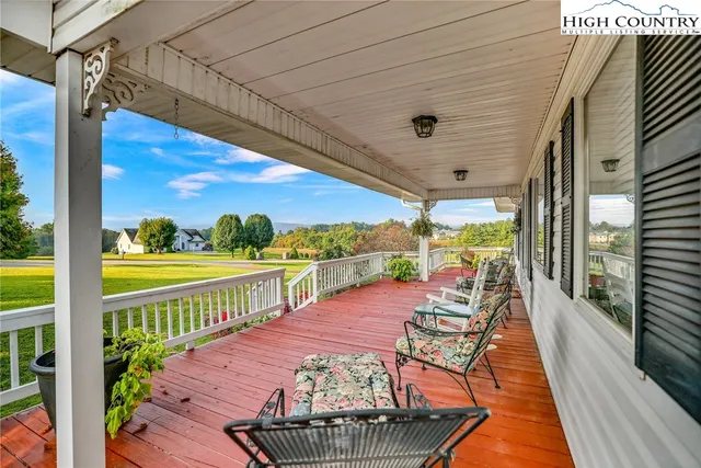 a outdoor space with furniture