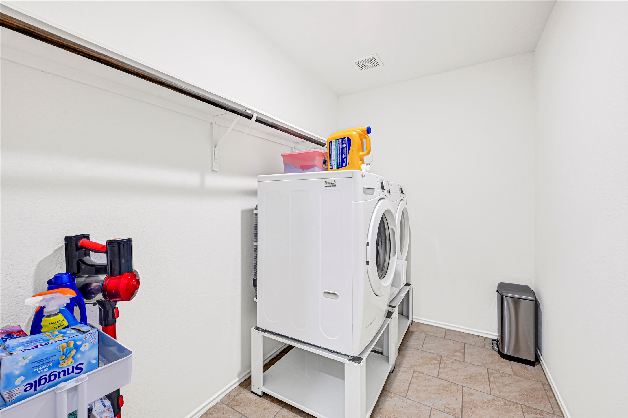23343 Dukes Run Drive Spring, TX 77373 - Photo 18 of 21 a utility room with dryer and washer