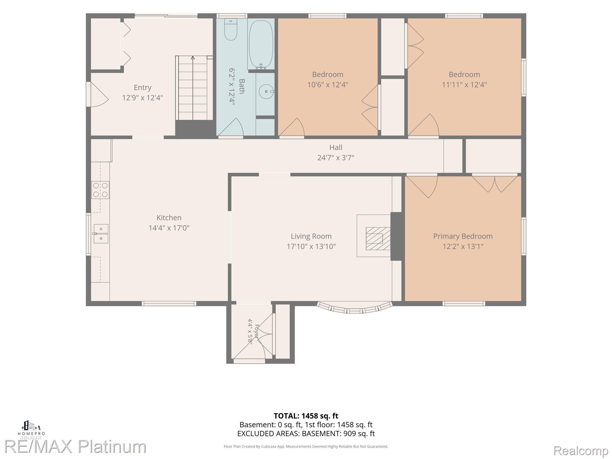1609 West Dewey Road Owosso, MI 48867 - Photo 31 of 32 Floor plan