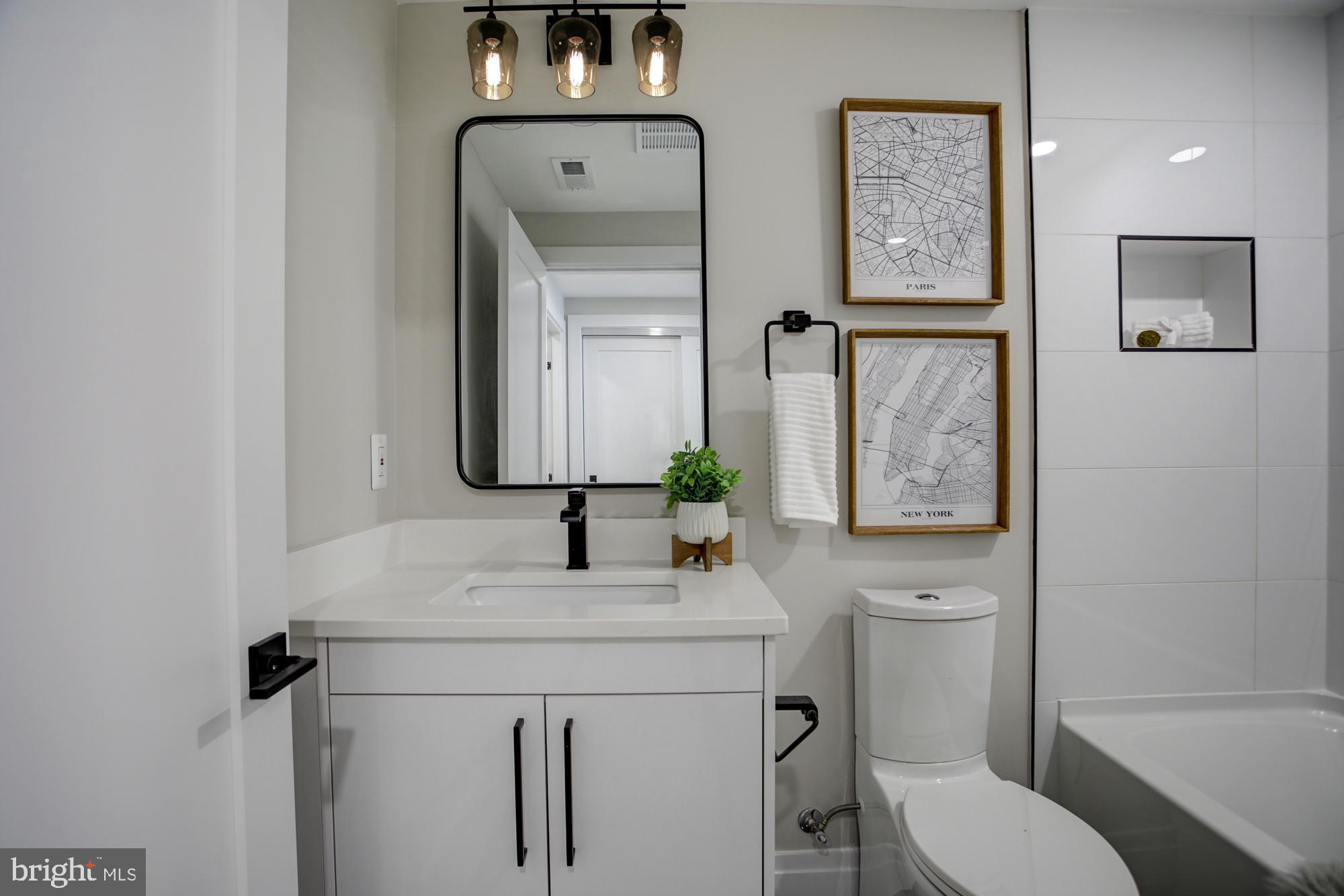 2301 Ontario Road Northwest, Unit 1 Washington, DC 20009 - Photo 9 of 15 Gorgeous full bath